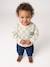 Long-sleeved sweatshirt for baby sage green - vertbaudet enfant 