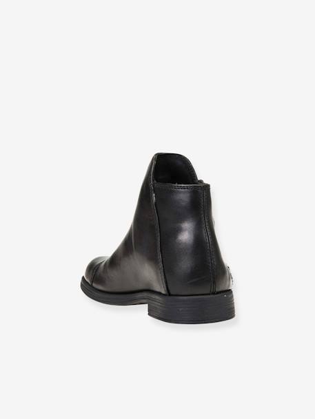 Boots for Girls, Agata C by GEOX® Black - vertbaudet enfant 