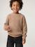 Pull col rond garçon beige chiné - vertbaudet enfant 