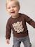 Sweatshirt with long sleeves for baby brown - vertbaudet enfant 