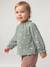 T-shirt manches longues bébé fille vanille+vert sauge - vertbaudet enfant 