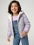 Reversible Leopard/Sherpa Windcheater with Hood for Girls beige+vanilla - vertbaudet enfant 