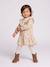 Robe bébé fille manches longues écru - vertbaudet enfant 