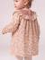 Long-sleeved dress for baby girls ecru - vertbaudet enfant 