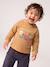 T-shirt à capuche manches longues bébé garçon ocre - vertbaudet enfant 