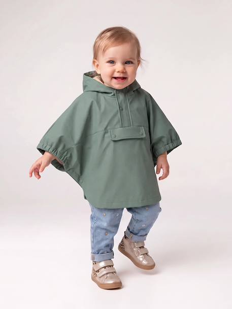 Rain cape for baby green - vertbaudet enfant 