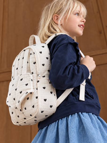 Baby-Carrying Backpack for Dolls, Cherry black+yellow - vertbaudet enfant 
