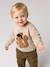 Long-sleeved jumper for baby marl beige - vertbaudet enfant 