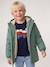 Hooded Sherpa-Lined Parka for Boys black+khaki+sage green+taupe - vertbaudet enfant 