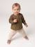Corduroy blouse for baby girls olive - vertbaudet enfant 