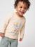 Long-sleeved T-shirt for baby boys vanilla - vertbaudet enfant 