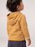 Long-sleeved hooded T-shirt for baby boys ochre - vertbaudet enfant 