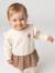 Long-sleeved dress for baby girls vanilla - vertbaudet enfant 