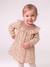 Long-sleeved dress for baby girls ecru - vertbaudet enfant 