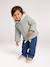 Puffer jacket with hat and mittens for baby girls sage green - vertbaudet enfant 