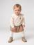 Long-sleeved dress for baby girls vanilla - vertbaudet enfant 
