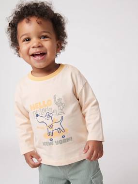 T-shirt manches longues bébé garçon - vertbaudet enfant