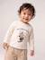 Long-sleeved T-shirt for baby ecru - vertbaudet enfant 