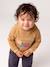 Long-sleeved hooded T-shirt for baby boys ochre - vertbaudet enfant 