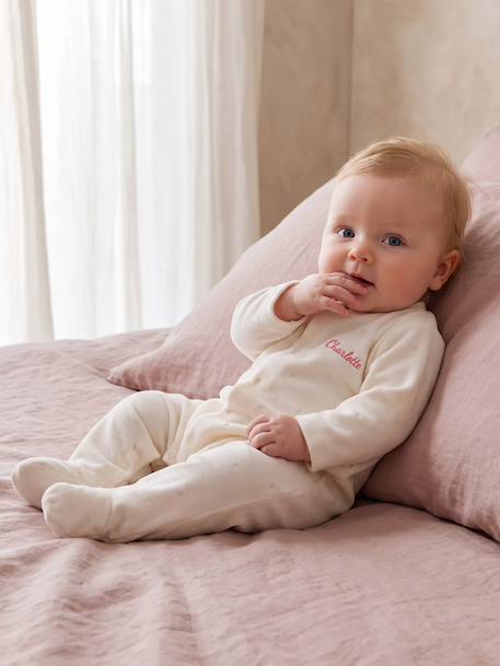 Pack of 3 newborn pieces marl beige - vertbaudet enfant 