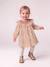 Long-sleeved dress for baby girls ecru - vertbaudet enfant 