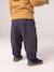 Pantalon bébé garçon doublé polaire anthracite+olive - vertbaudet enfant 