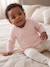 Brassière bébé naissance tricot point mousse coton et laine beige chiné+blanc+cappuccino+rose pâle+vert sauge - vertbaudet enfant 