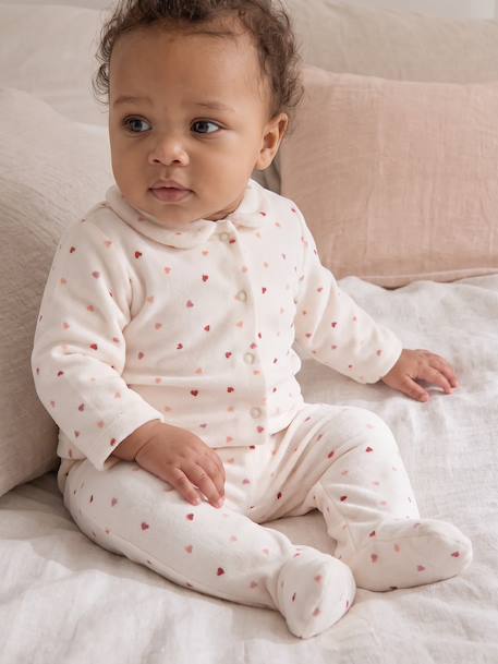 Pack of 2 pyjamas for baby rosy - vertbaudet enfant 