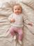 2-piece sweatshirt and trousers set for baby ecru - vertbaudet enfant 