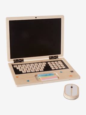 Toys-Role Play Toys-Wooden Laptop