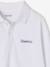Long-sleeved polo shirts for boys slate blue+white - vertbaudet enfant 