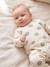 Pack of 3 baby sleepsuits with back opening marl beige+marl grey+sage green - vertbaudet enfant 