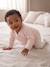 Wrap-Over Cardigan in Wool & Cotton for Babies cappuccino+marl beige+pale pink+sage green+white - vertbaudet enfant 