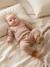 Knitted playsuit for baby girls marl beige - vertbaudet enfant 