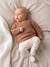 Wrap-Over Cardigan in Wool & Cotton for Babies cappuccino+marl beige+pale pink+sage green+white - vertbaudet enfant 