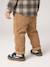 Corduroy Trousers for Babies brown+caramel+grey blue+lichen - vertbaudet enfant 