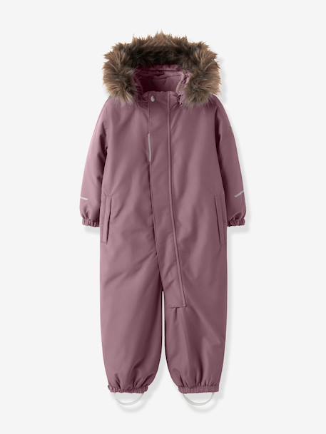Fleece-lined snowsuit for children NAME IT deep blue+mauve - vertbaudet enfant 