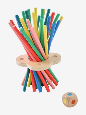Toys-Traditional Board Games-Skill and Balance Games-Colourful Pick-Up Sticks Game - Wood FSC® Certified