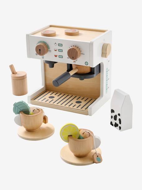 Coffee & Tea Machine in Wood - Wood FSC® Certified NO COLOR - vertbaudet enfant 