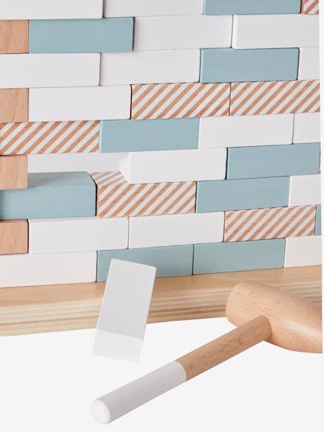 Wooden Game - FSC® Certified Wood Blue - vertbaudet enfant 