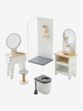 Toys-Dolls & Accessories-Dolls & Accessories-Bathroom Fixtures for Fashion Doll - Wood FSC® Certified