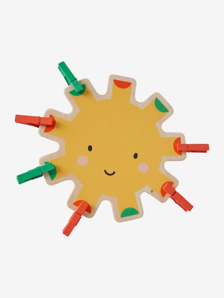 Game with Clothes’ Pegs - FSC® Certified Wood NO COLOR - vertbaudet enfant 