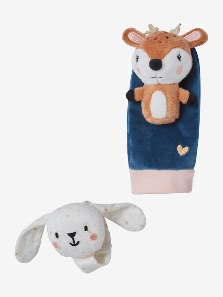 Hand & Feet Rattles, Enchanted Forest Multi - vertbaudet enfant 
