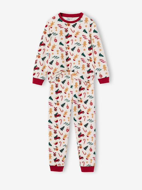 Christmas pyjamas for boys ecru - vertbaudet enfant 