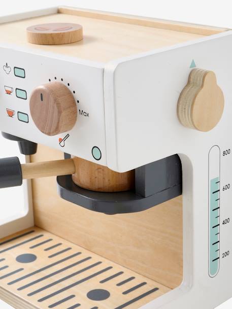 Coffee & Tea Machine in Wood - Wood FSC® Certified NO COLOR - vertbaudet enfant 