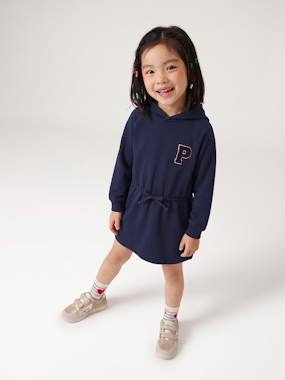 Robe courte à capuche fille - vertbaudet enfant