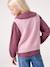 Gilet sans manches fille boutonné devant lilas+vanille - vertbaudet enfant 