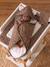 Customisable doll bath cape brown - vertbaudet enfant 