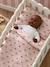 Blanket + Pillow for Dolls, in Cotton Gauze caramel+printed pink+rose+White+yellow - vertbaudet enfant 