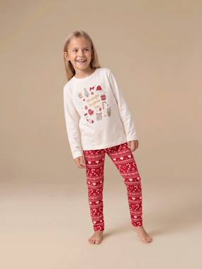 Ensemble 3 pièces de nuit enfant fille - vertbaudet enfant